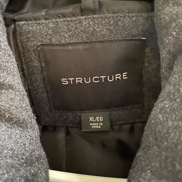 Structure Wool Coat - Picture 3 of 3